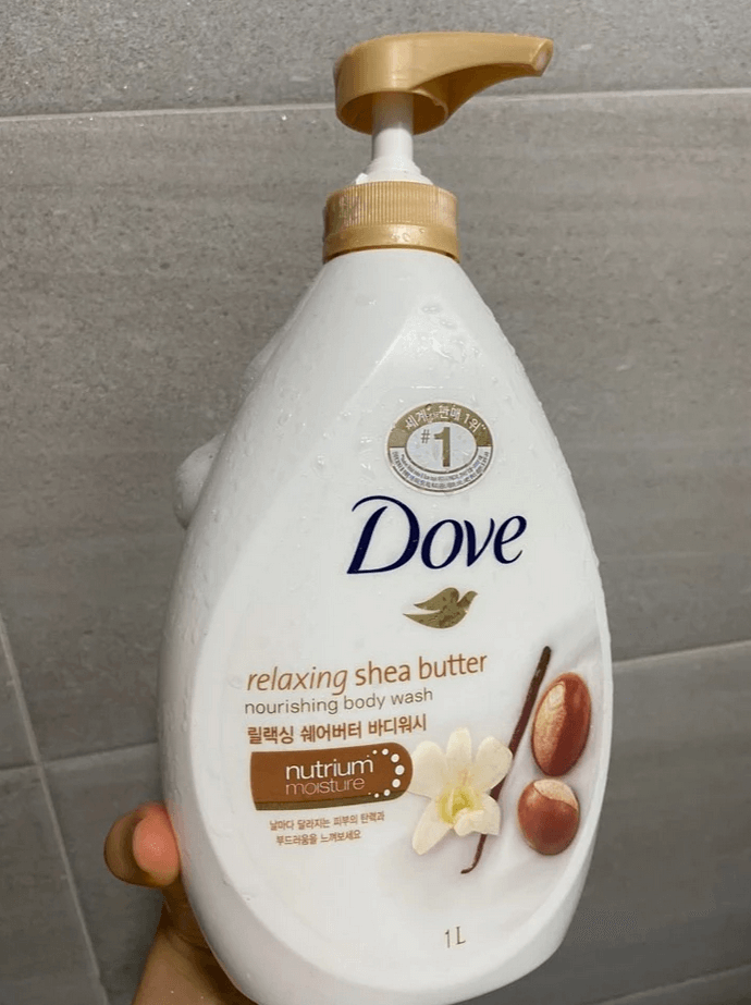 DOVE Relaxing Shea Butter Body Wash 1L (Imported from South-Korea)