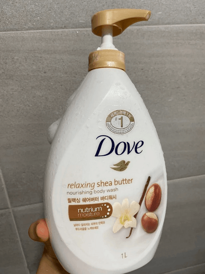 DOVE Relaxing Shea Butter Body Wash 1L (Imported from South-Korea)