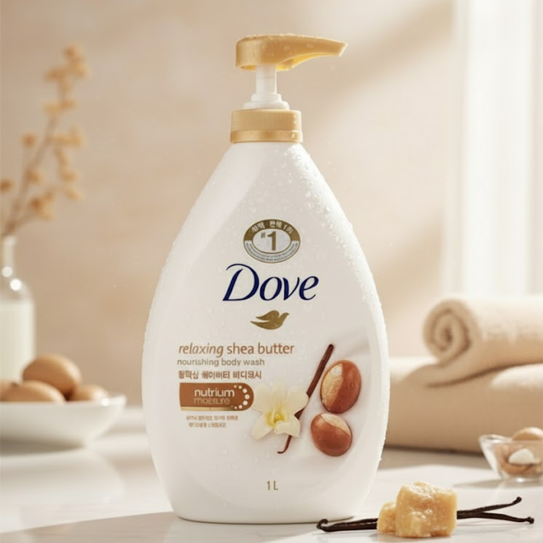 Dove Shea Butter Body Wash 1L